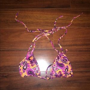 Old Navy Paisley Bikini Top